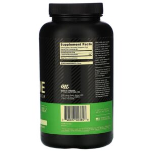 Optimum Nutrition‏, مسحوق الكرياتين ميكورنايزد، بدون نكهات، 10.6 أوقية (300 جرام)