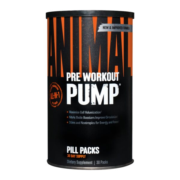 Animal Pump Preworkout 30 Count Omega Omega 3-6 30 Day Pack