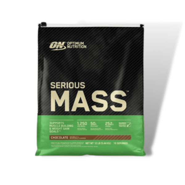 Optimum Nutrition Serious Mass, Weight Gainer Protein Powder, Mass Gainer, Vitamin C and Zinc for Immune Support, Creatine,